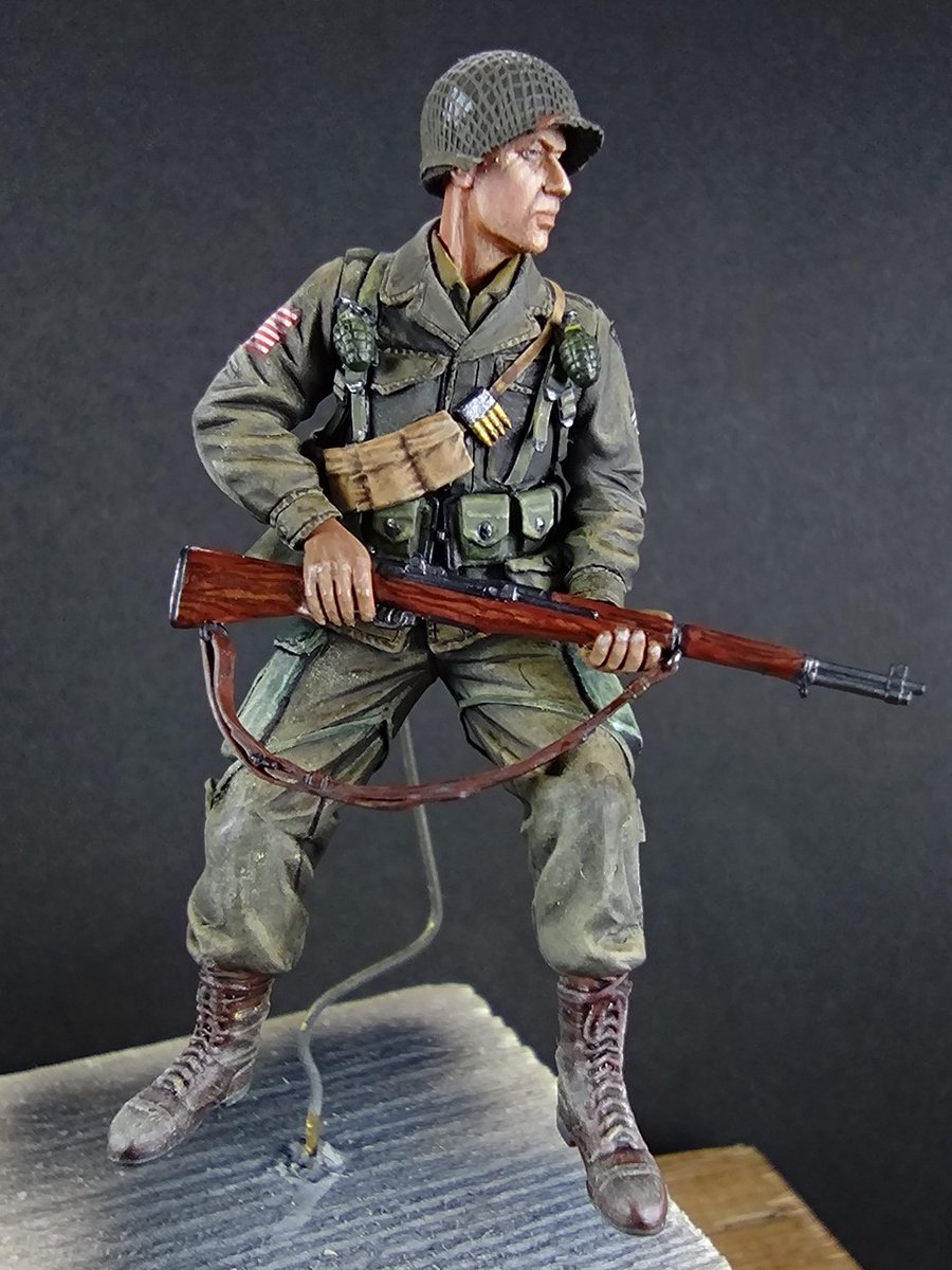 完成👍 アメリカ第101空挺師団 伍長 #俺はフィギュアが好きなんだ