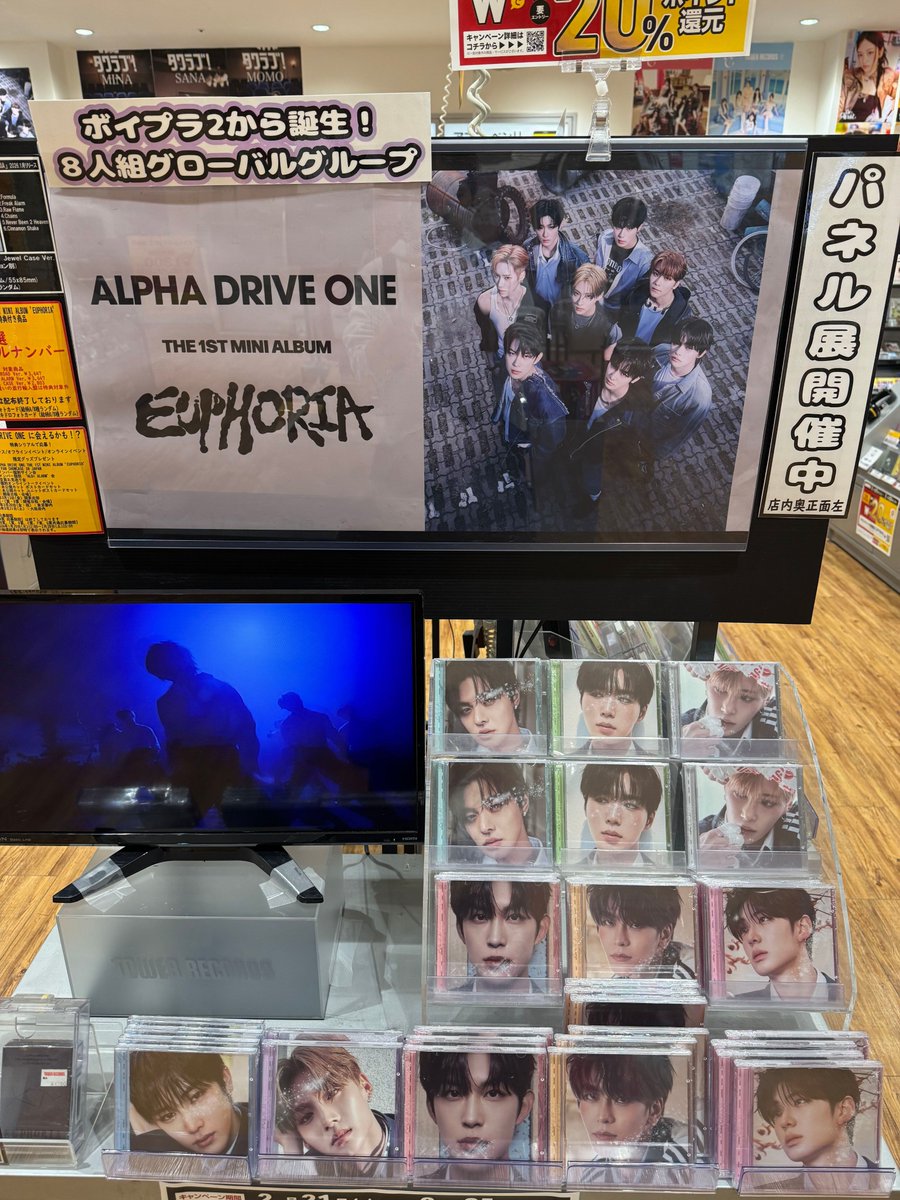 ALPHADRIVEONE】 THE 1ST MINI ALBUM 'EUPHORIA 日本限定特典付き商品