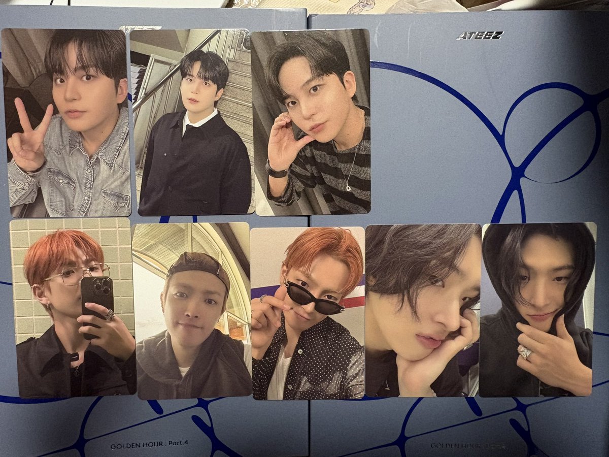 ATEEZ GOLDEN HOUR:Part.4 アチズ トレカ 交換 【譲】ホンジュン
