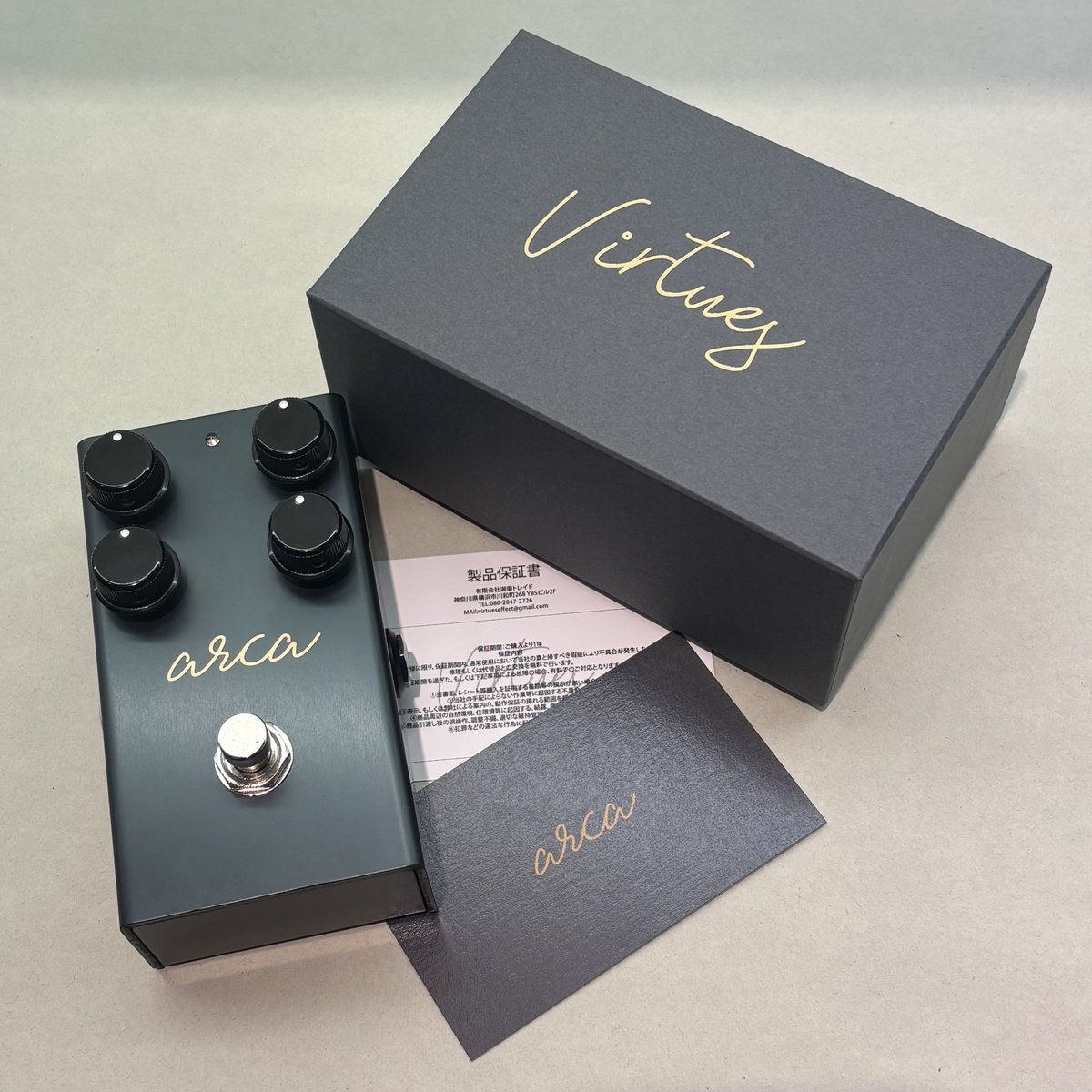 新入荷情報】 Virtues/arca 人気のエフェクターブランド、ヴァーチャス