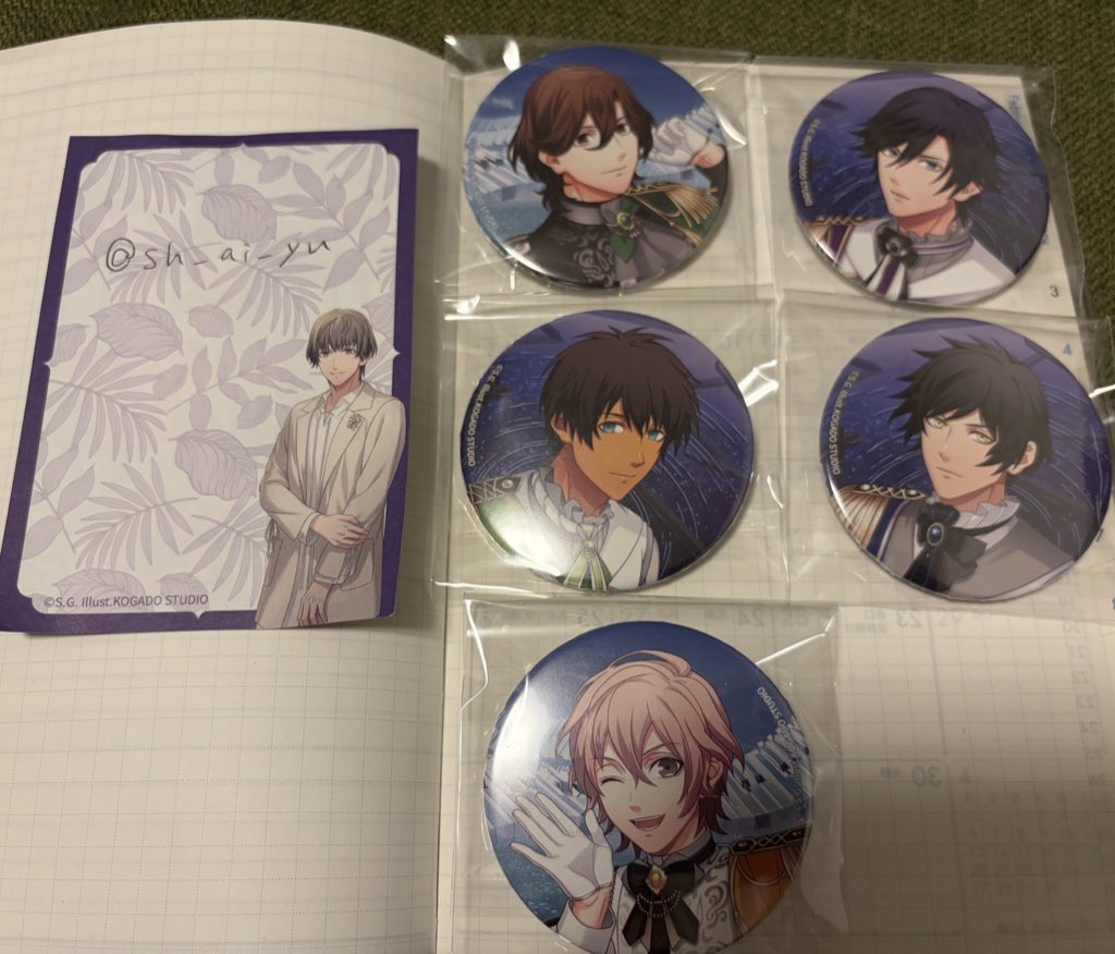 譲渡】うたプリ ワンダーランド WL 15th Anniversary CD 缶バッジ 譲