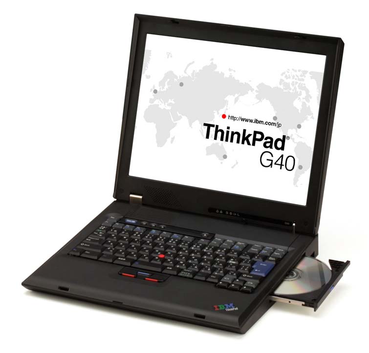 日本IBM、デスクトップ用CPUを搭載した「ThinkPad G40」