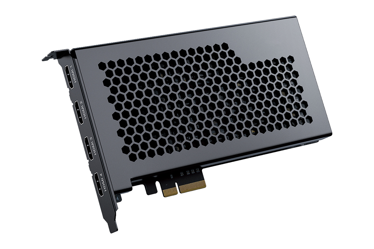 玄人志向、HDMI 4基で4画面同時入力が可能なキャプチャカード - PC Watch
