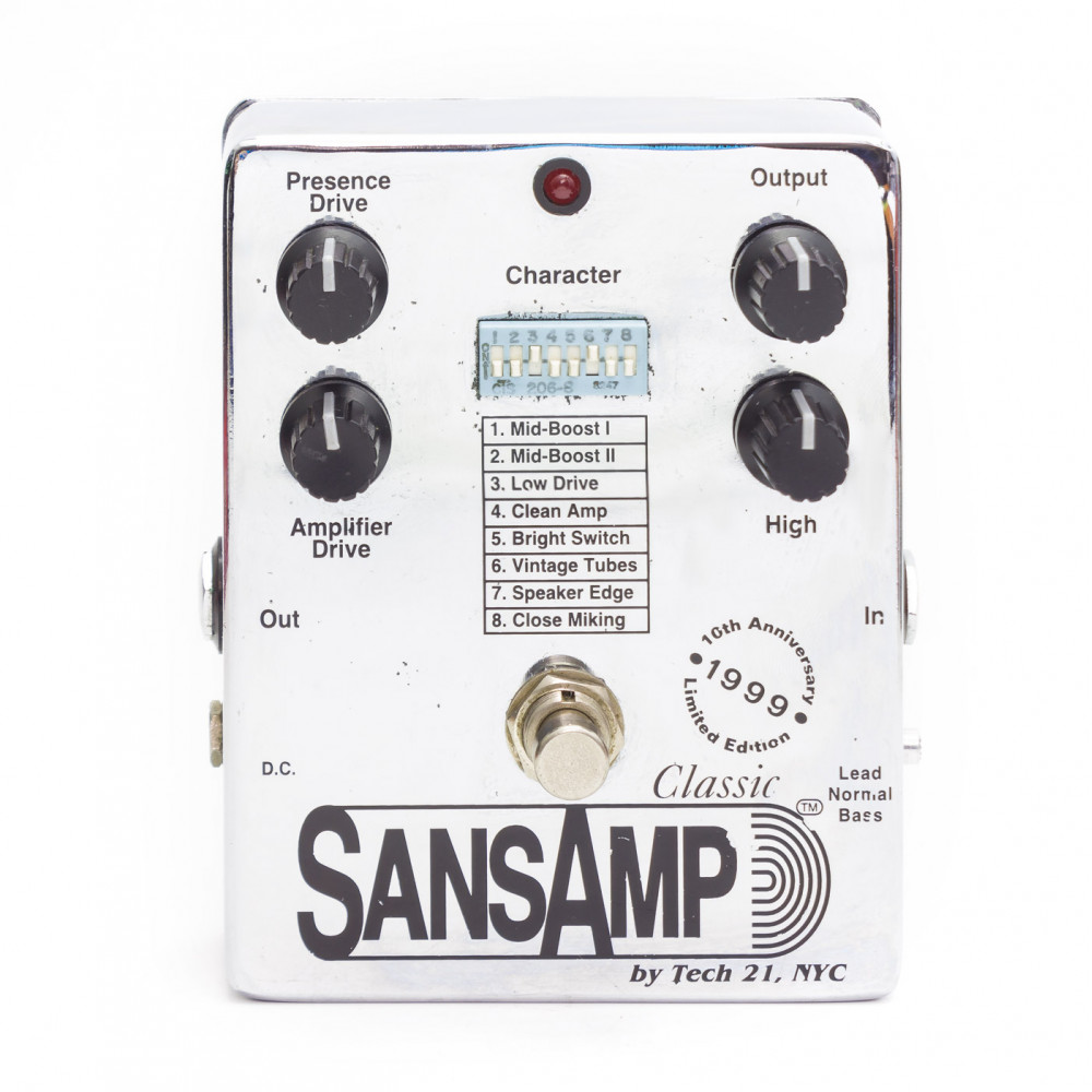Tech 21 Sansamp Classic 10th Anniversary