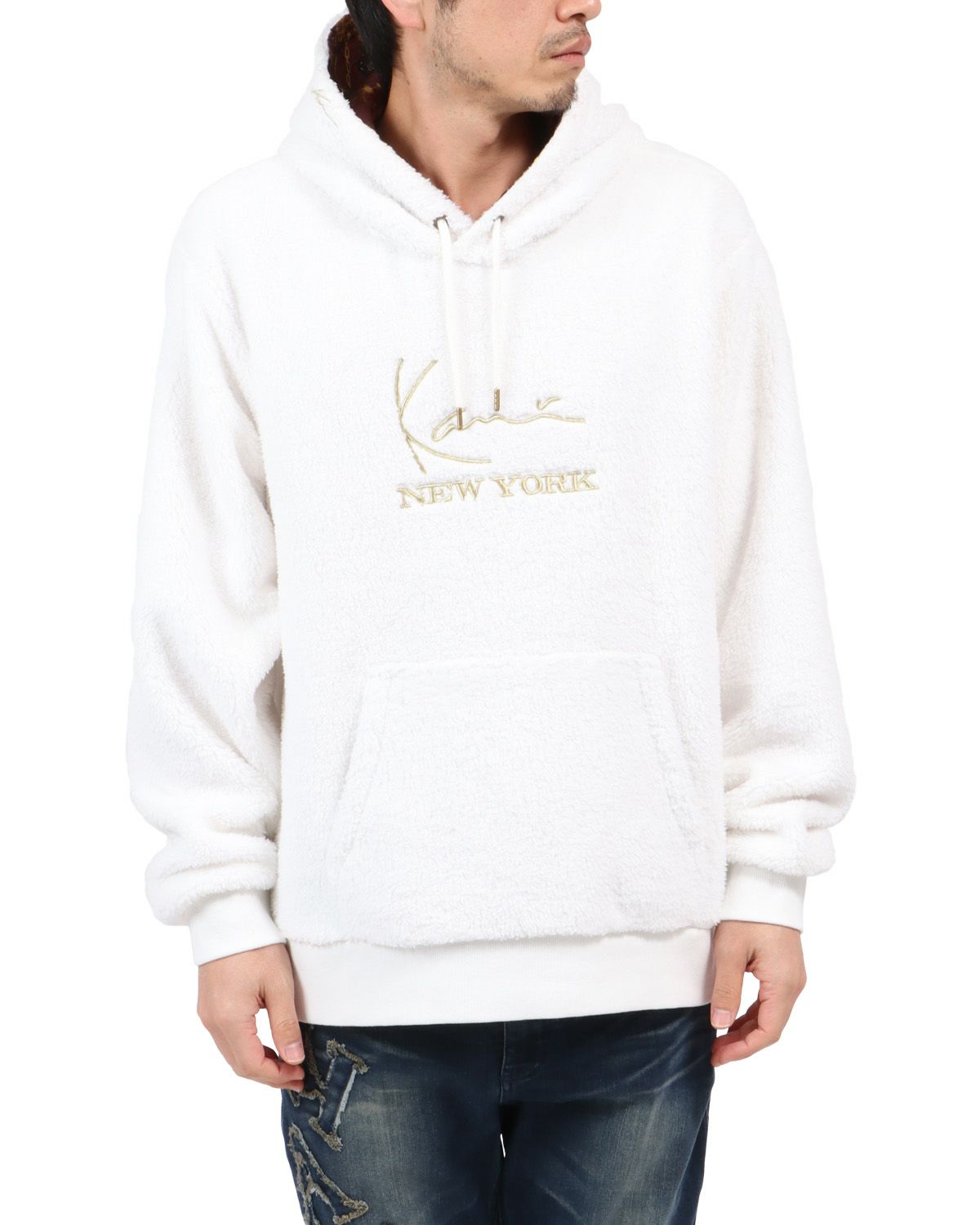 Karl Kani] ゴールド使い ファー パーカー | PEET ONLINE STORE