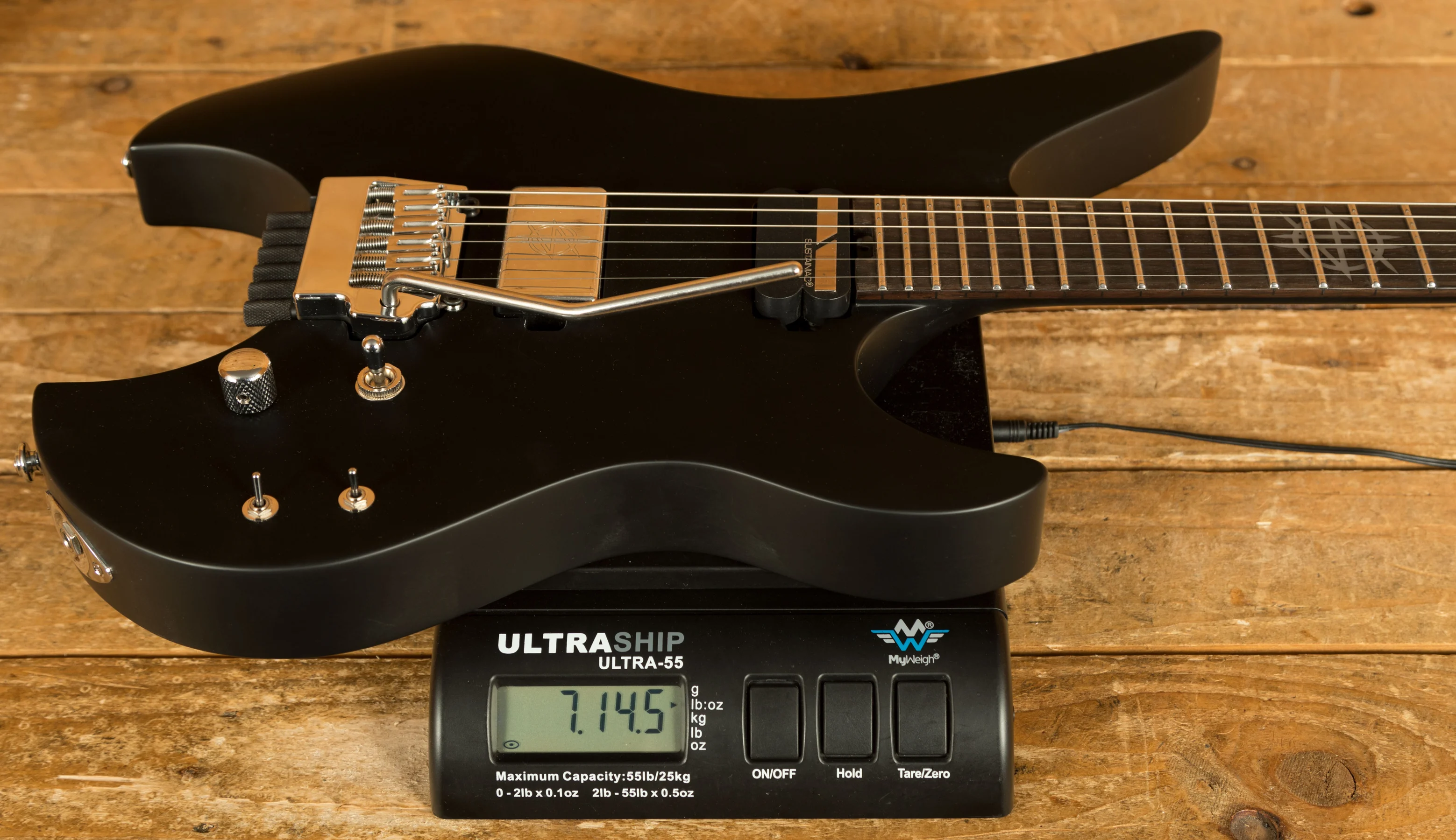 Schecter Synyster Gates Custom-6 TR S Headless | Satin Black