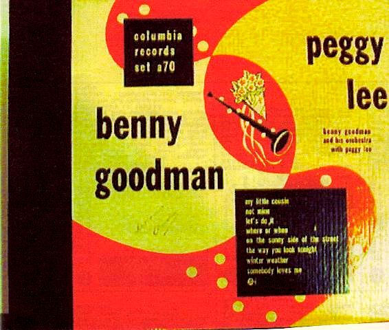 Peggy Lee - Pictorial Discography, Benny Goodman Issues, Studio