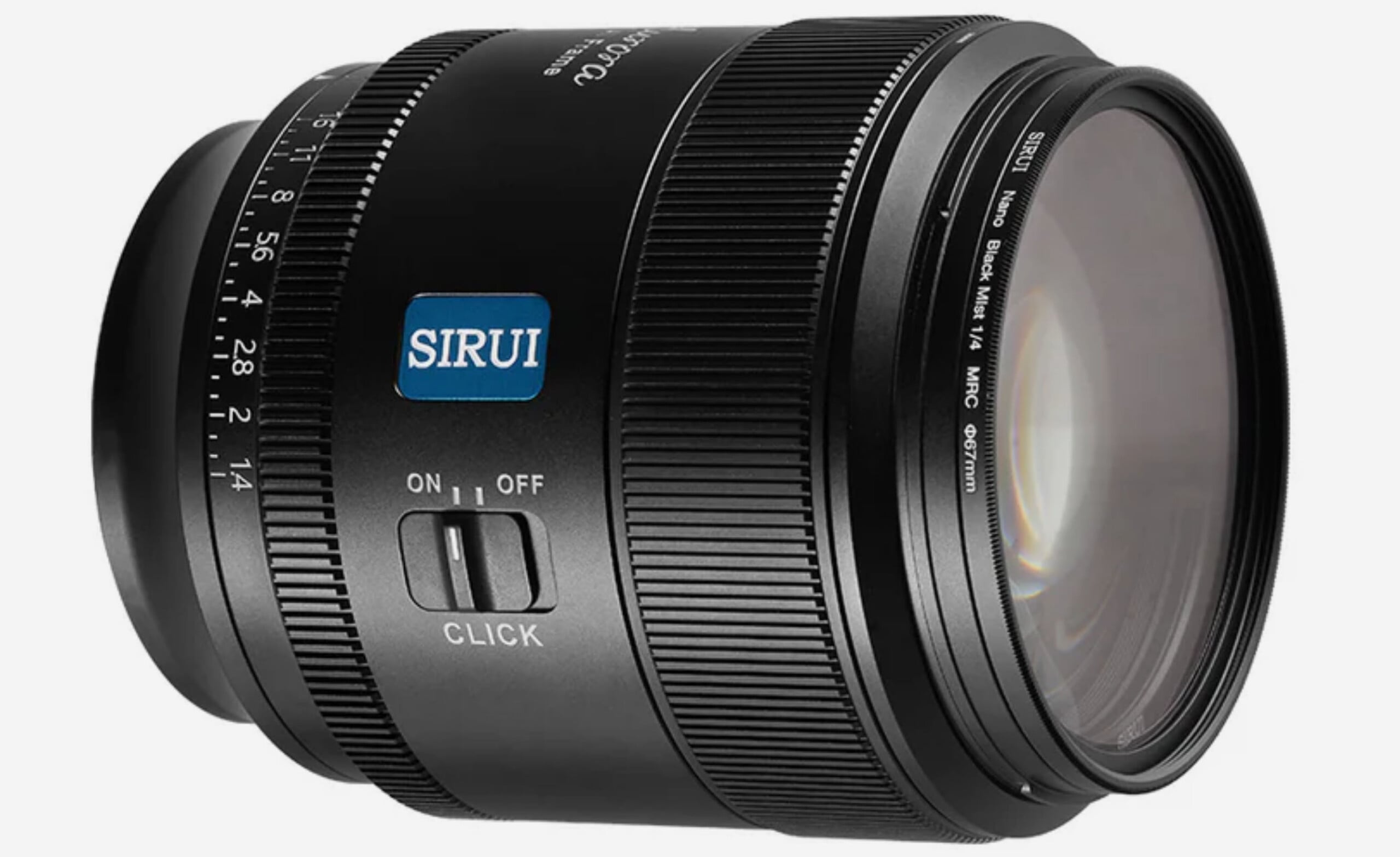 The Aurora 85mm f/1.4 is Sirui's First Full-Frame Autofocus Lens