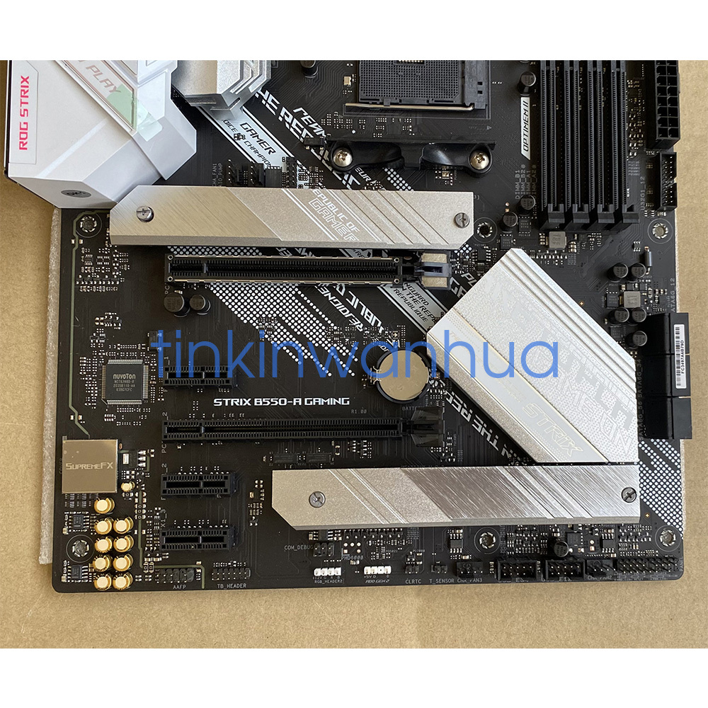 For ASUS ROG STRIX B550-A GAMING Socket AM4 DDR4 2×M.2 6×SATA III