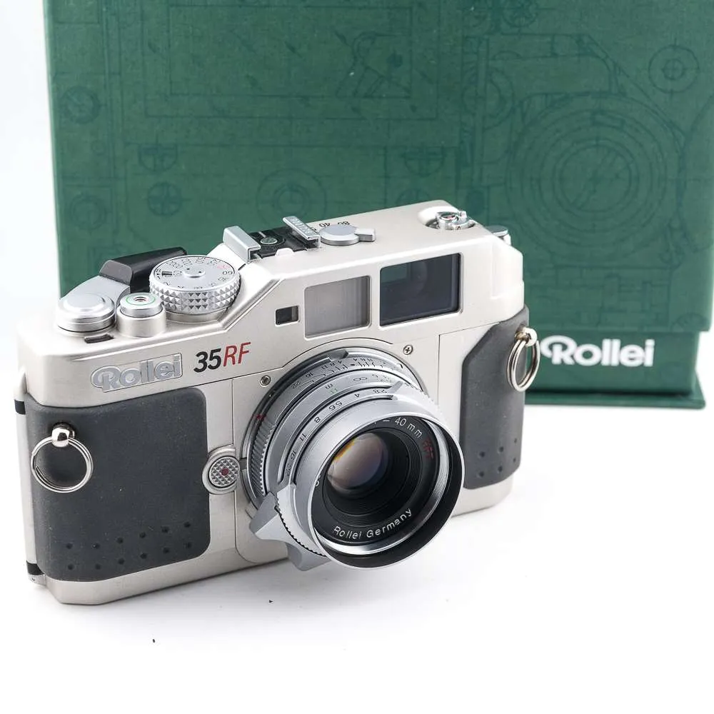 Rollei 35 RF 35mm Rangefinder Film Camera with Rollei Sonnar HFT