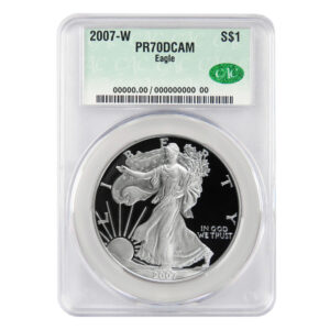 2015-W Proof American Silver Eagle Congratulations PF70UC -
