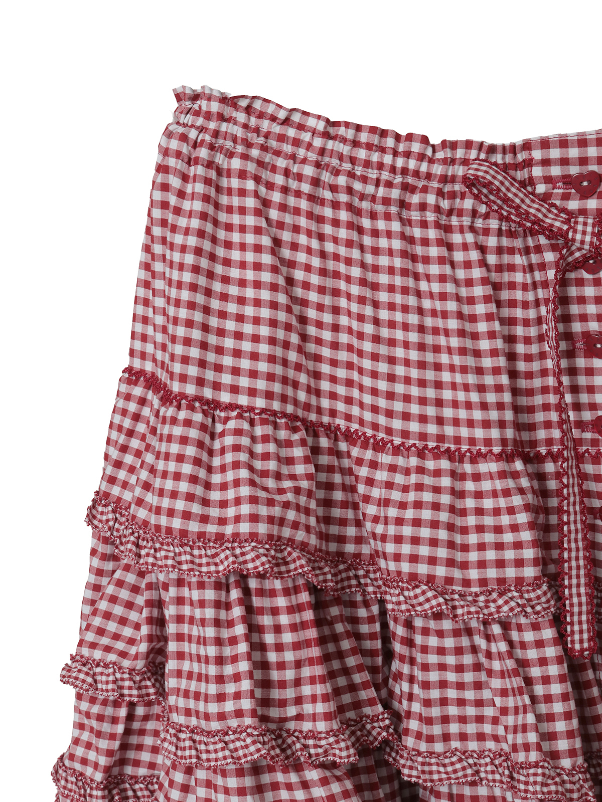 ギンガムチェックフリルスカート｜ピンクハウスオフィシャルオンライン