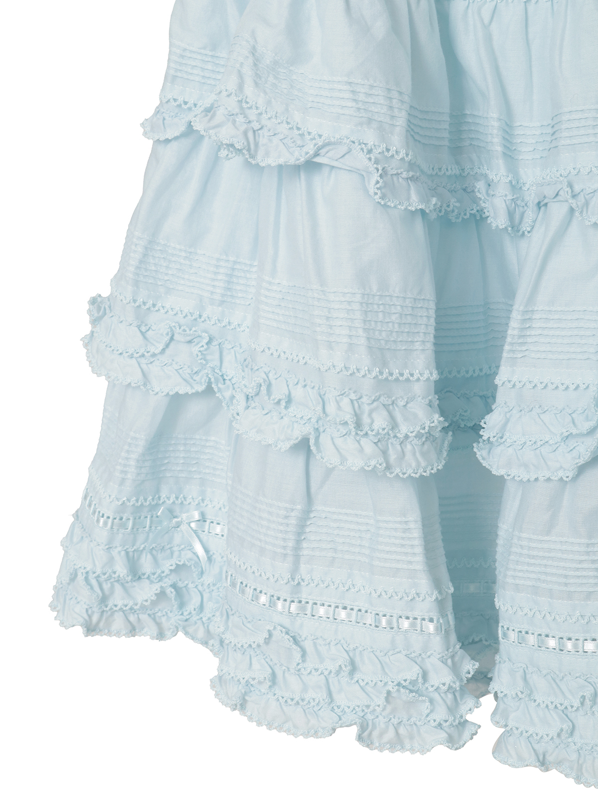 フリル使いティアードタブリエ｜ピンクハウスオフィシャルオンライン