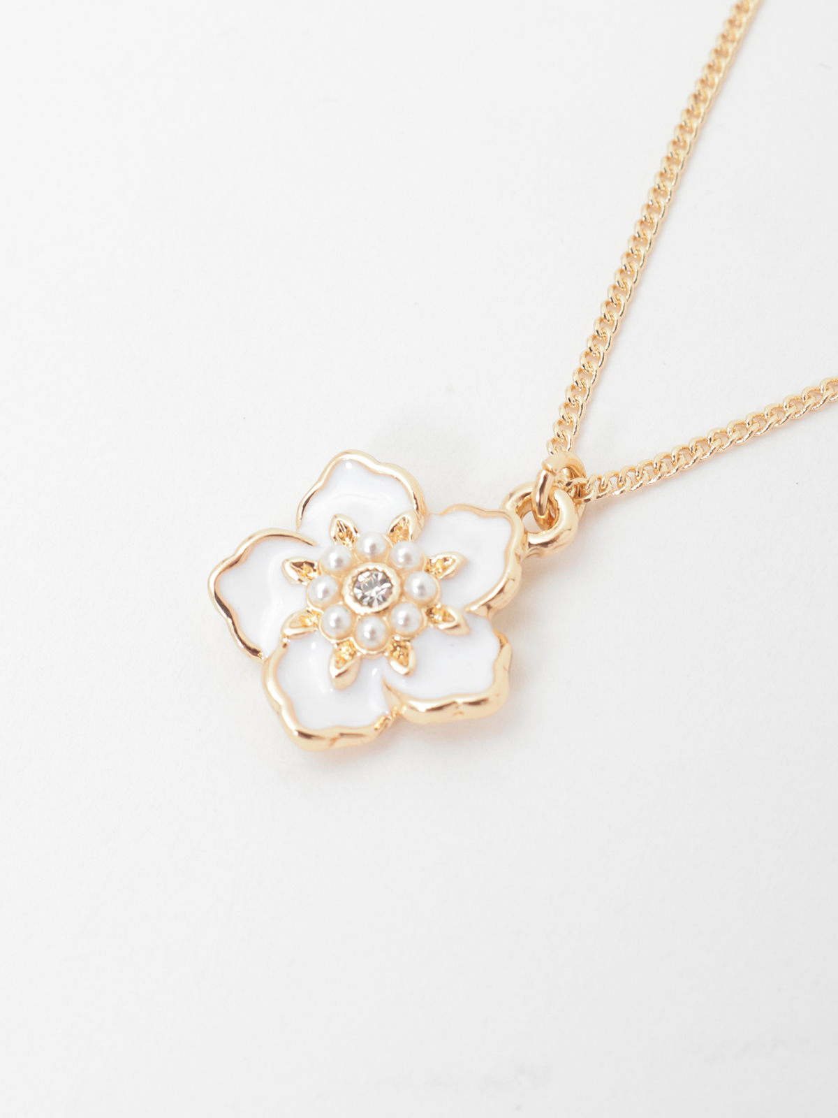 フラワーモチーフネックレス｜ピンクハウスオフィシャルオンライン