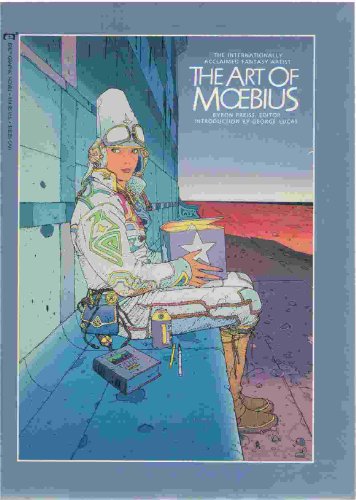 Art of Moebius by Byron Preiss: new Paperback (1989) | Toscana Books