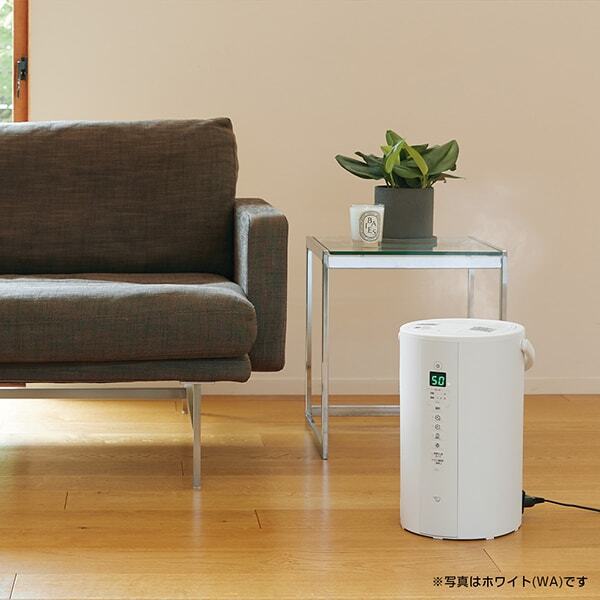 象印 EE-TB60-BM ソフトブラック [スチーム式加湿器 (木造10畳