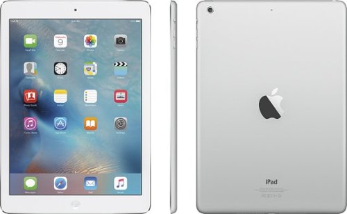 Apple iPad® Air with Wi Fi 16GB Silver MD788LL/A - Best Buy