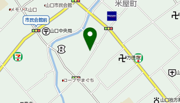 クレイン山口どうもん店」(山口市-その他靴店-〒753-0047)の地図