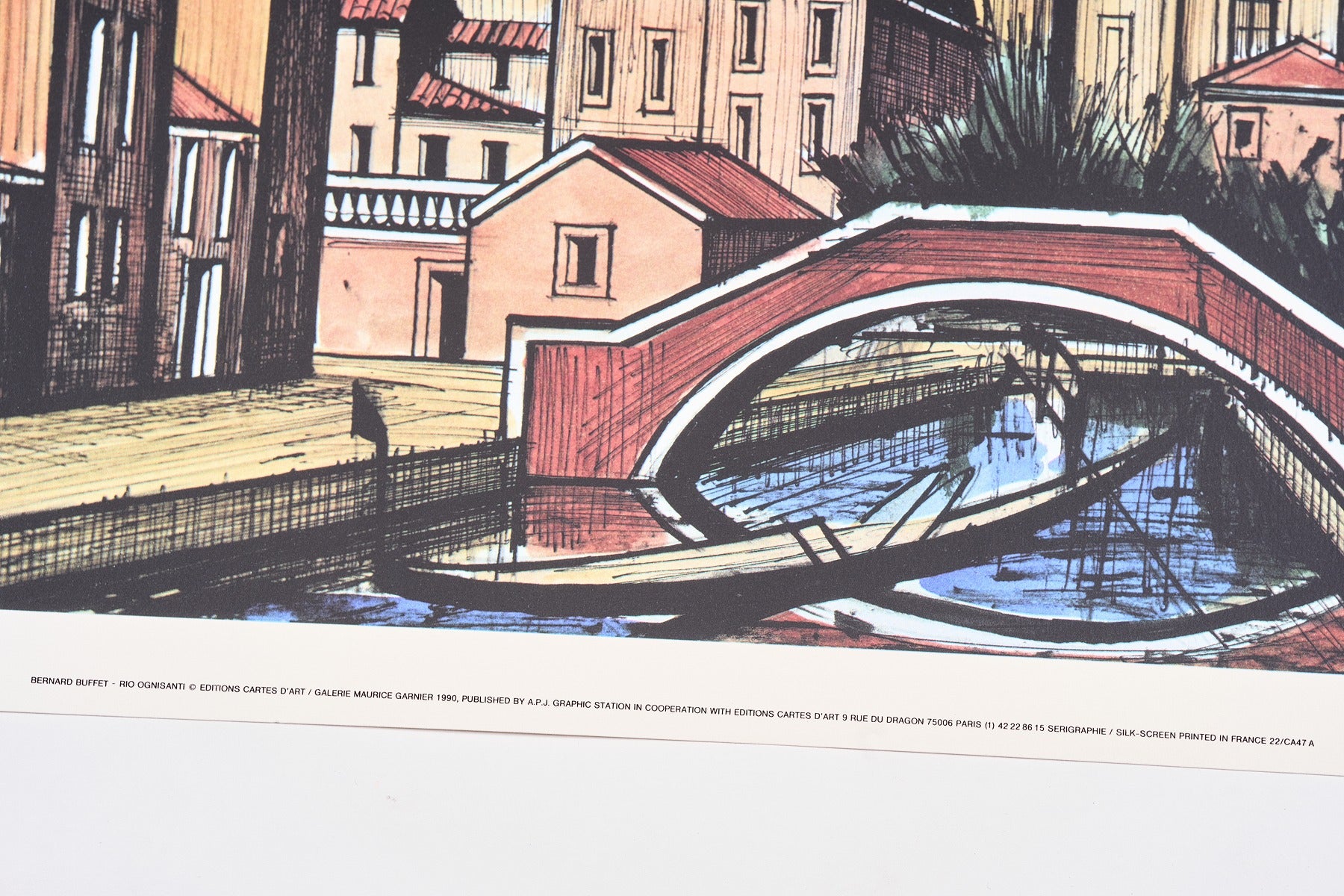 限定10枚】Rio Ognisanti 1986 - printed in 1990 / ベルナール