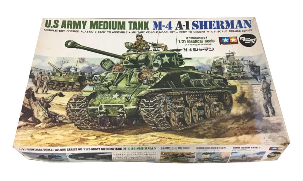 タミヤ 1/21 アメリカ陸軍中型戦車 M-4シャーマン 高価買取