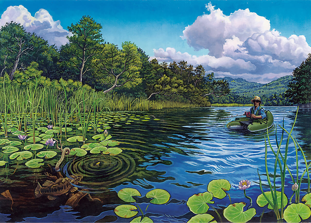 画像 No.5/7] 「頭の中にある理想の魚、理想のフィールドを描いてる