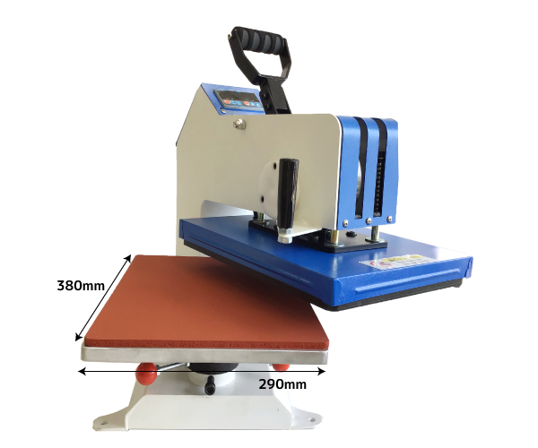 クイックアート 平板スウィング式 プレス機 JL-PL002A 熱プレス機