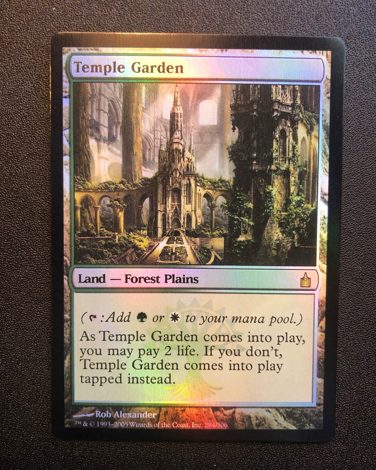 Temple Garden (FOIL) - MTG Proxy Ravnica - Proxy King