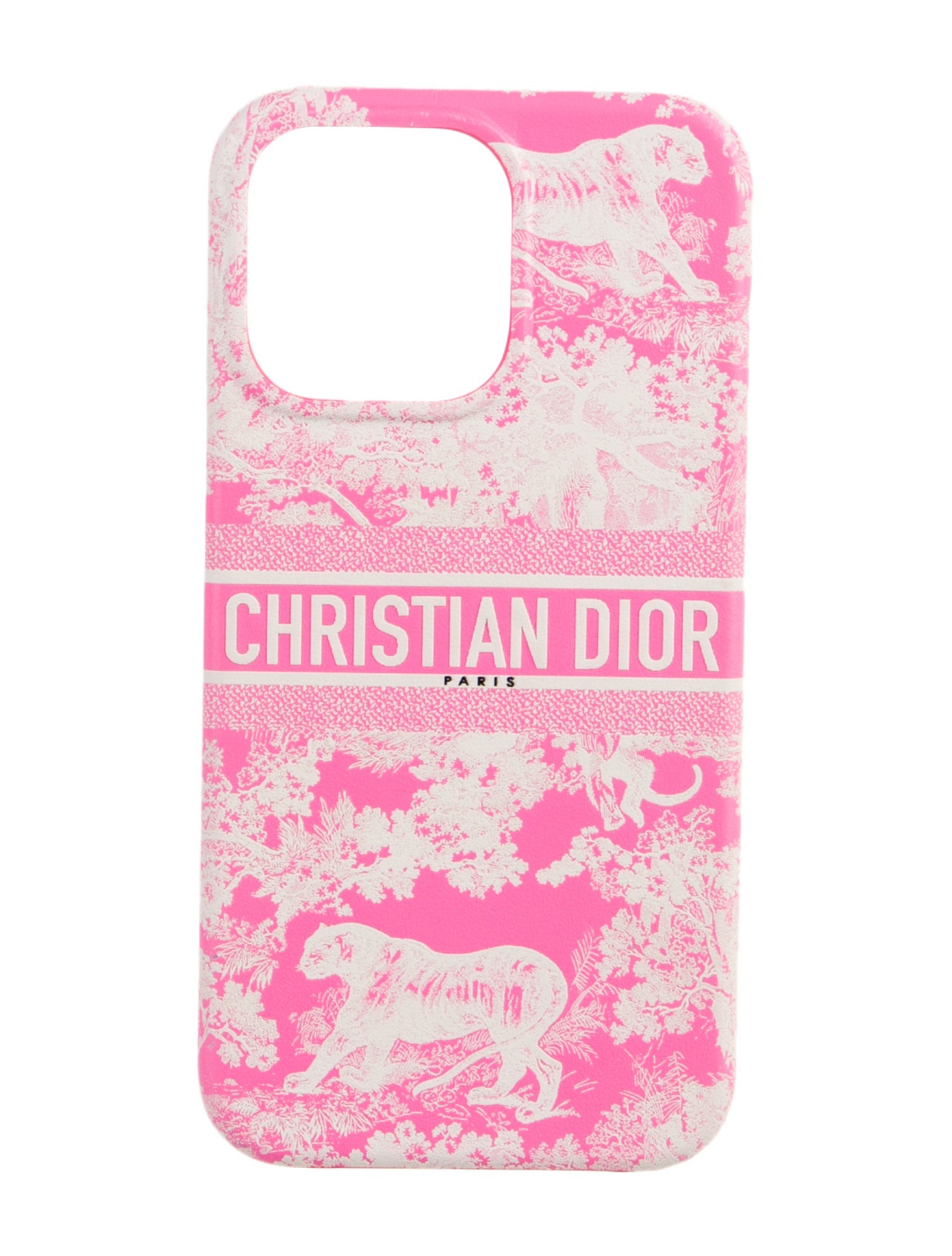 Christian Dior Pink Pattern Print iphone Case w/ Tags - Pink