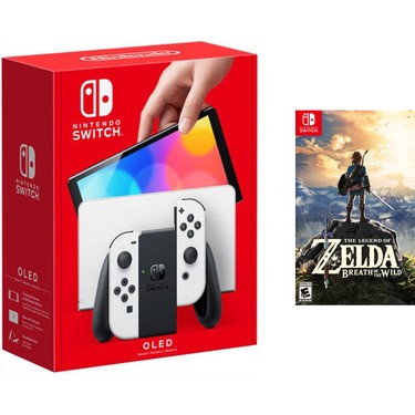 Nintendo Switch OLED Beyaz Yeni Nesil Konsol 64GB + The Fiyatı