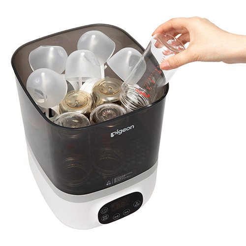 哺乳びんスチーム除菌・乾燥器 ポチット | 商品情報 | ピジョン株式会社