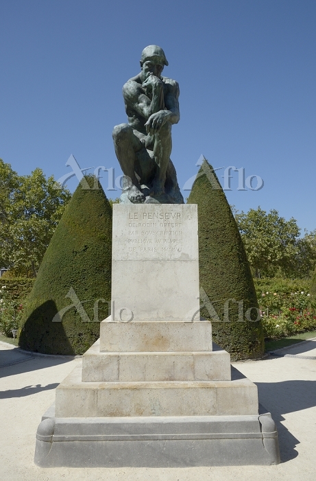 オーギュスト・ロダン 「考える人」 [23365453]のアート作品 - アフロ