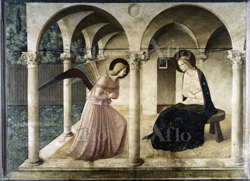 フラ・アンジェリコ 「受胎告知」 [4974396]のアート作品 - アフロ