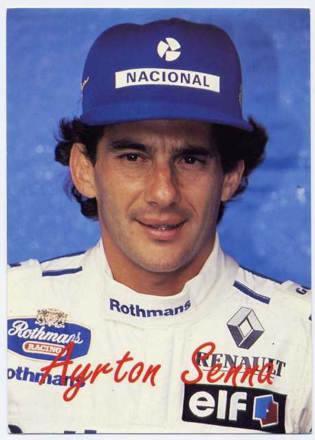 ポストカード アイルトン・セナ - 輸入ポストカードの店〜プリマヴェーラ〜