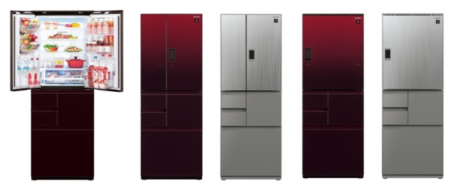 プラズマクラスター冷蔵庫 メガフリーザーシリーズ4機種を発売