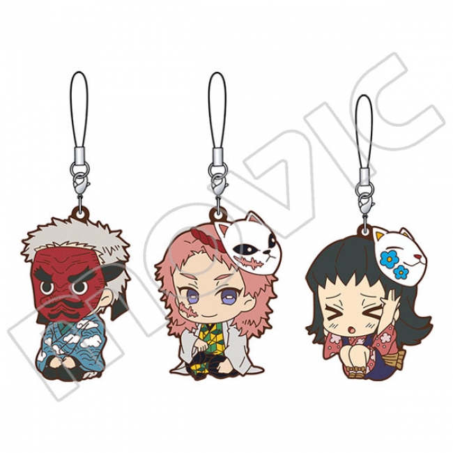 TVアニメ『鬼滅の刃』よりViVimusラバーストラップセットが登場！柱を