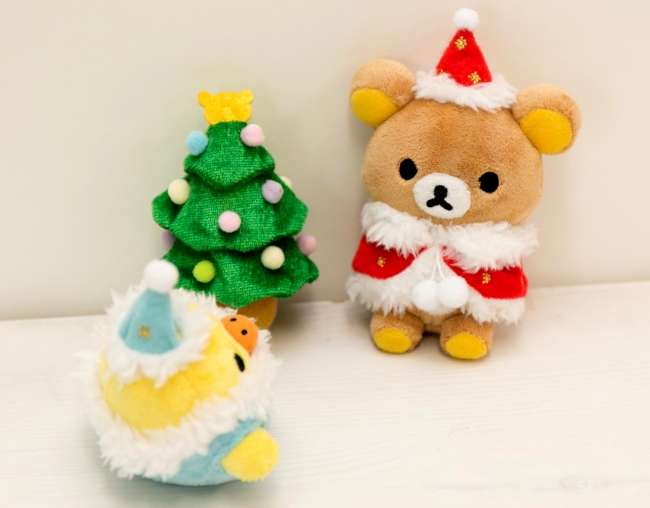 リラックマと豪華なクリスマス！“クリスマスパーティーケーキセット”を