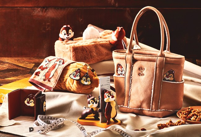 チップ＆デールと一緒に暮らしているような気分♪ 秋冬にぴったりの