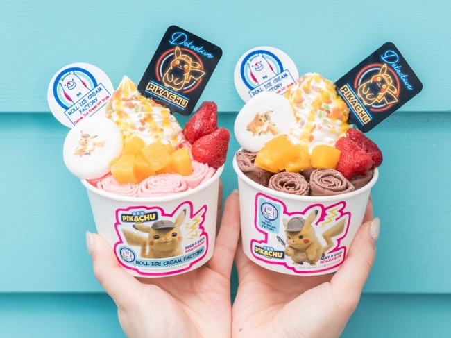大好評につき『「名探偵ピカチュウ」ロールアイス』の販売期間を5月16