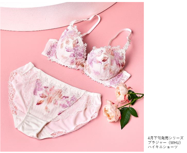 植物の繊細な美しさに魅せられたデザインと透明感にあふれるカラーに胸