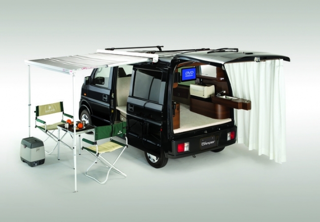 軽自動車4ナンバー1BOXタイプに対応した軽キャンピングカー”ネクスト