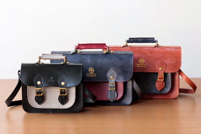 GLENROYALのサッチェルバッグのパーソナルオーダーを初開催！BRITISH