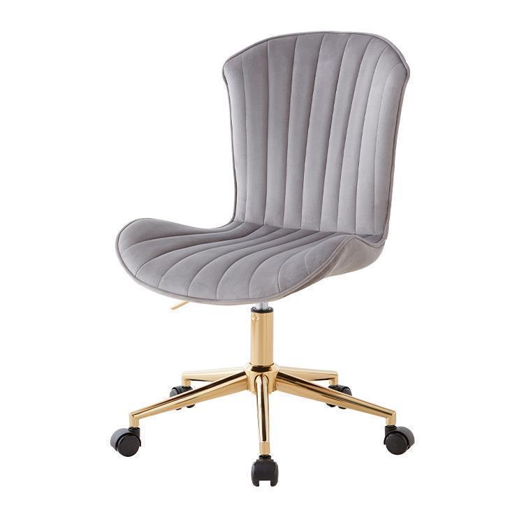 WEB限定】 ASHEL clam デスクチェア キャスター グロスグレー(グロス