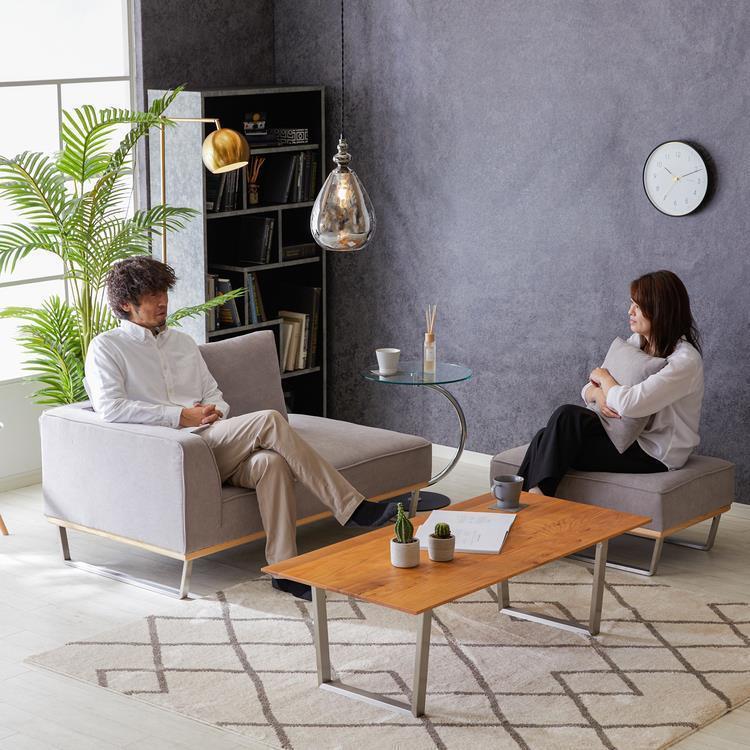 WEB限定】 Kalen 2人掛けソファ グレー CF1676-26(グレー): ソファ