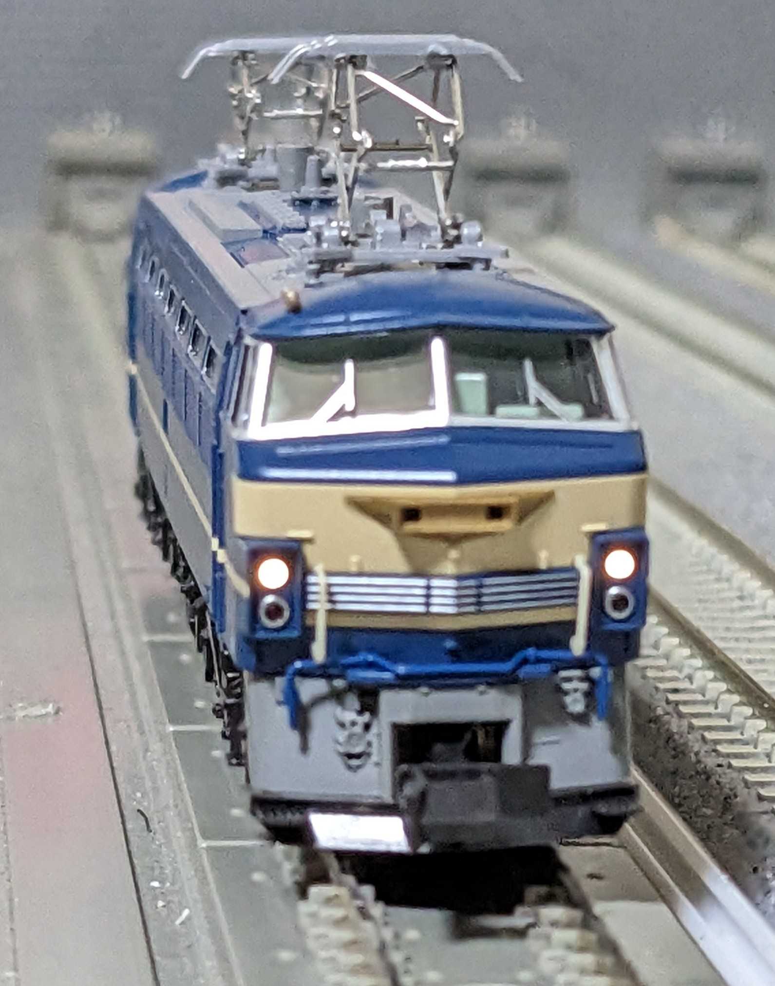 🔴入線 kato 3090-3 EE66 0番台 後期形ﾌﾞﾙｰﾄﾚｲﾝ牽引機 - 竹ノ塚総合