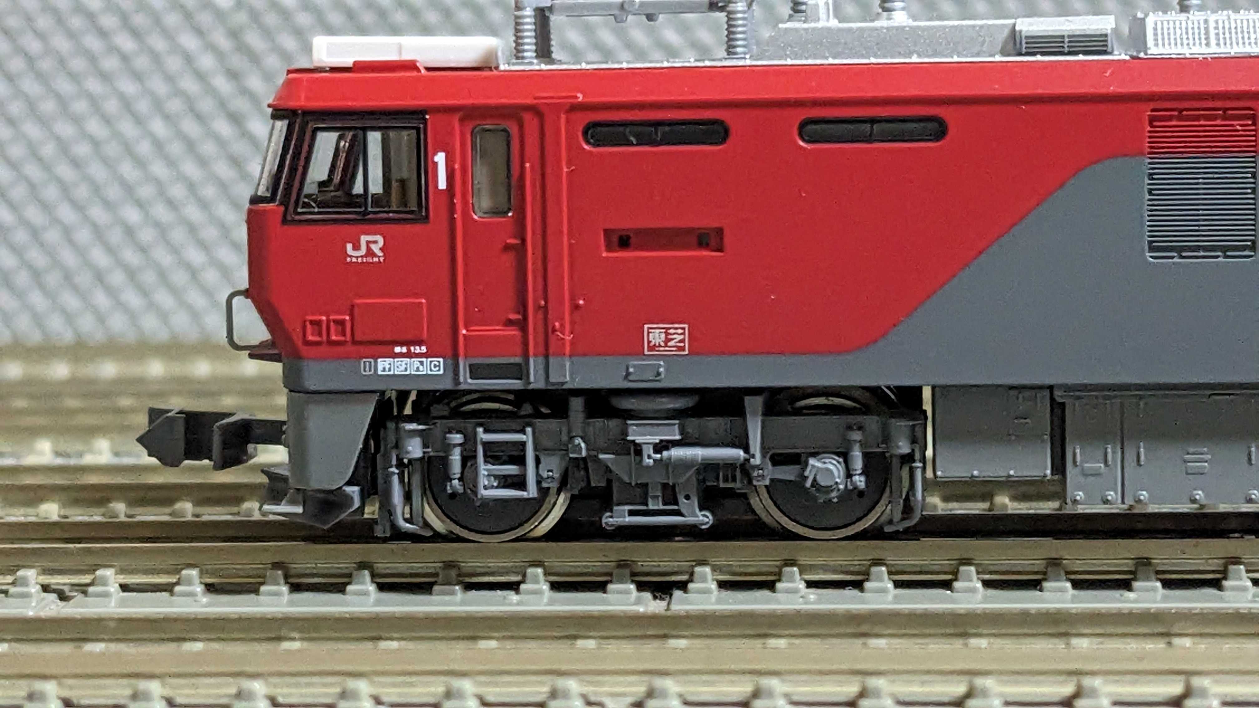🔴入線 KATO 3037-3 EH500 3次形 新塗装 - 竹ノ塚総合車両センターのブログ