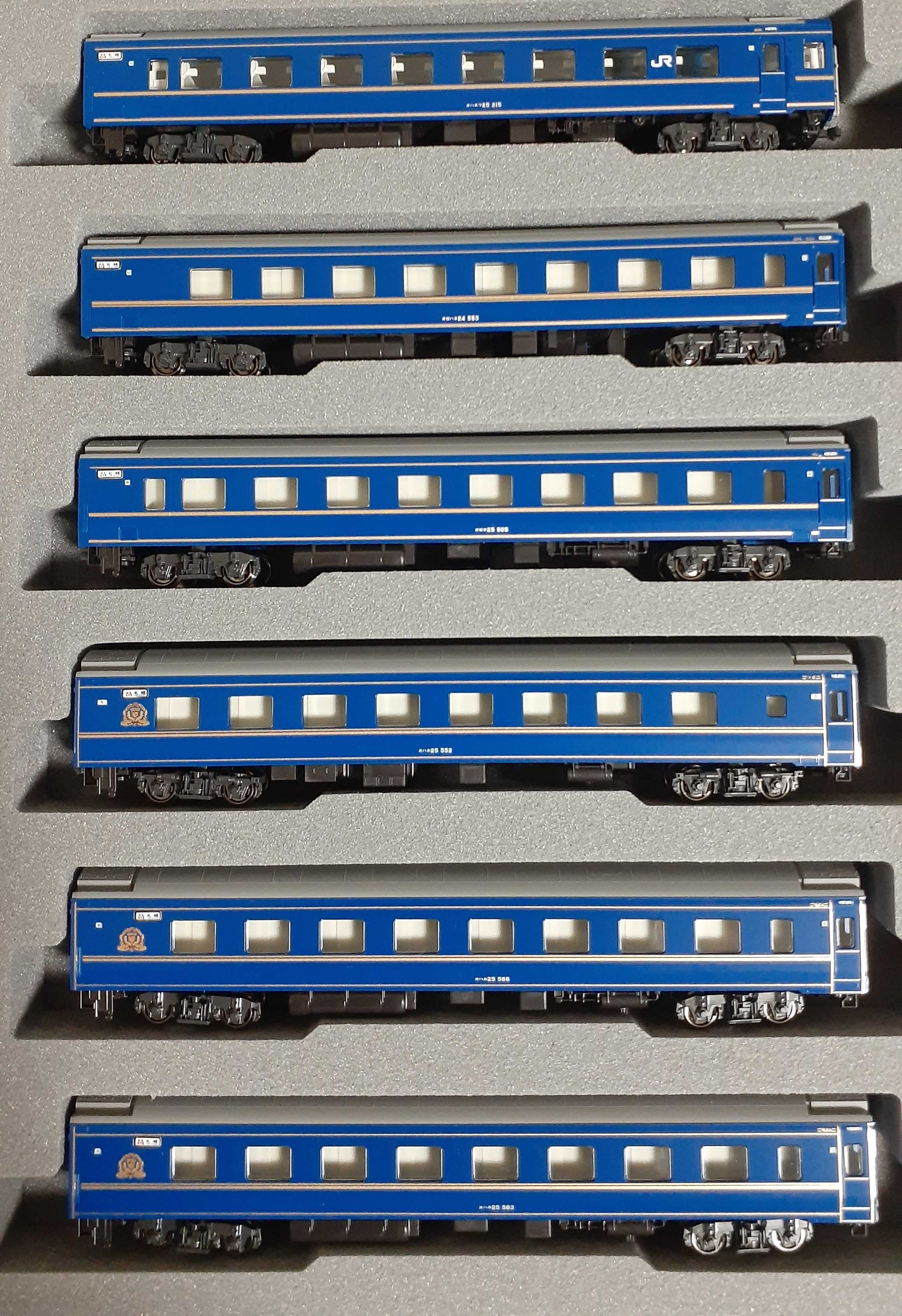 🔴入線 Kato 10-831/832 24系寝台特急 北斗星DX編成 - 竹ノ塚総合車両