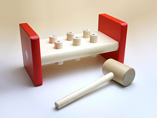 木製知育玩具 ハンマートイ 大工さん nic社 ニック 木のおもちゃ