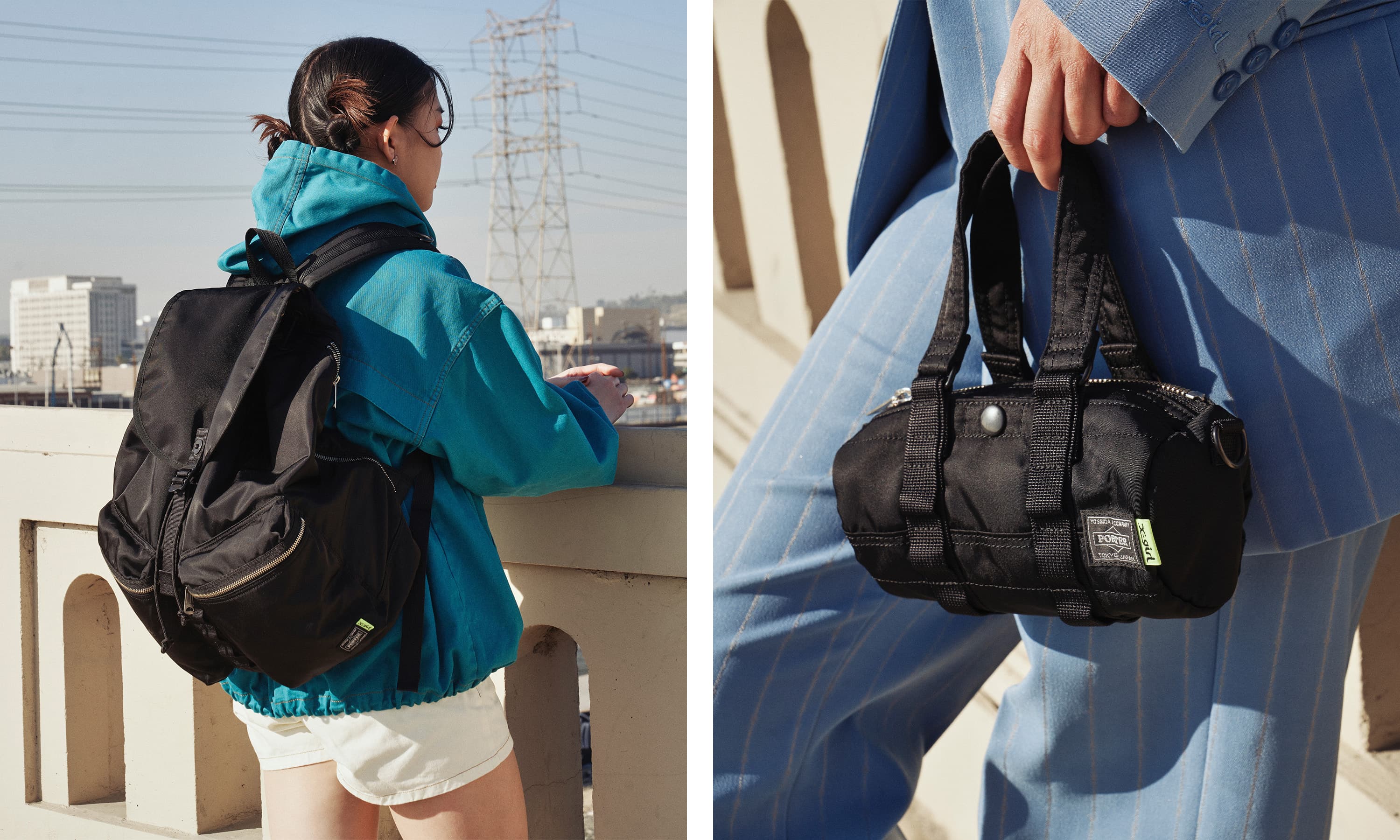 X-girlがPORTERとのコラボレーションコレクションを発表。 │ QUI