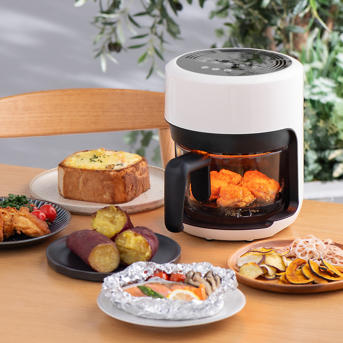 CCP 簡単ヘルシー調理 ノンフライオーブン pottil シーシーピー（CCP