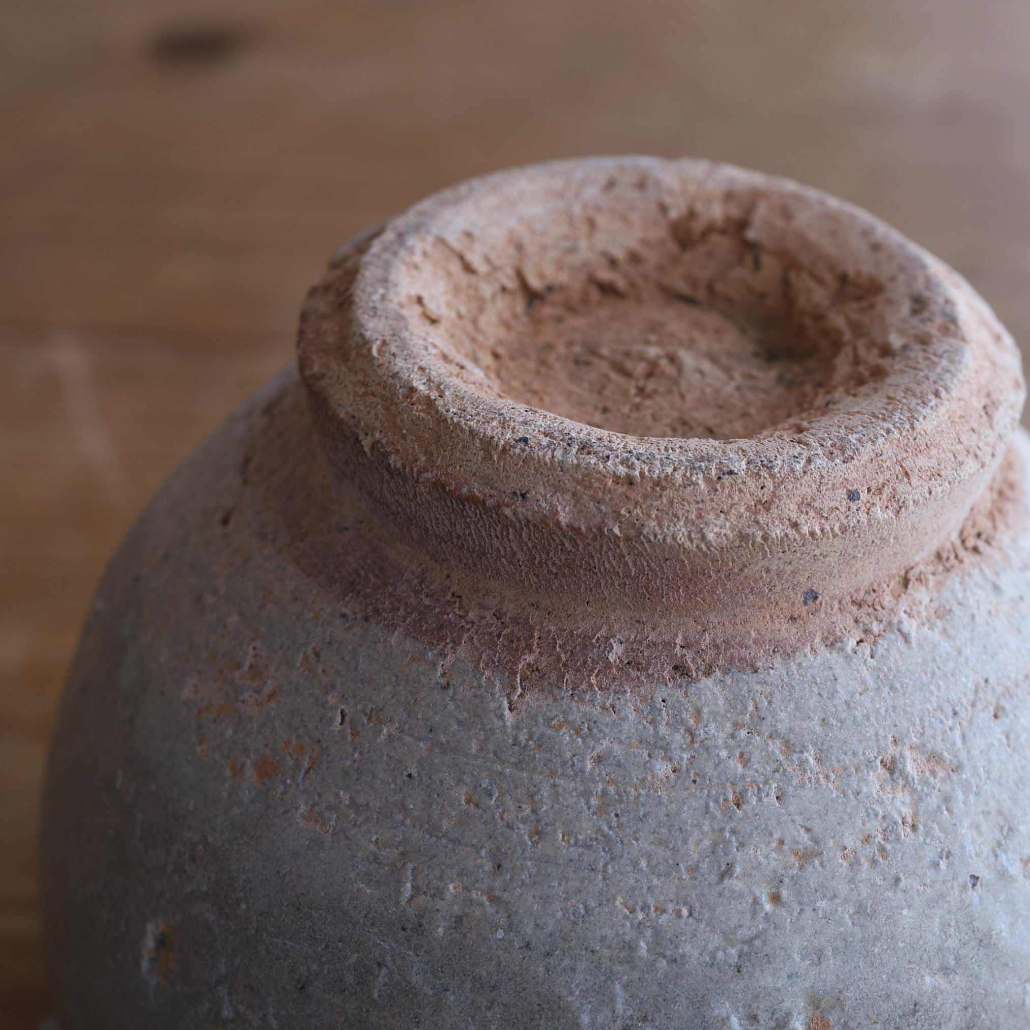 宋胡録（スンコロク） 双耳壷（中世：12–16世紀） | 入蘆花（ロカニイル）